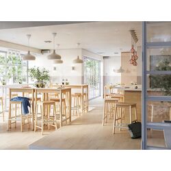 Masa de bar Ikea Ronninge 75x75 (Mesteacan) Thumb