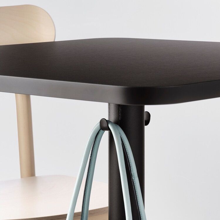 Стол Ikea Stensele 70x70x75 (Антрацит)