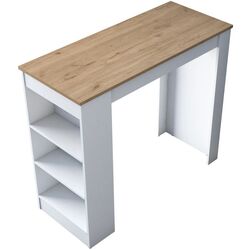 Masa de bar Mirage Meble JA103 (White/Walnut) Thumb