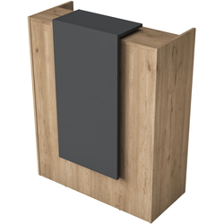 Стол-ресепшн Mirage Meble MA101 LED (Walnut/Dark Grey) Thumb