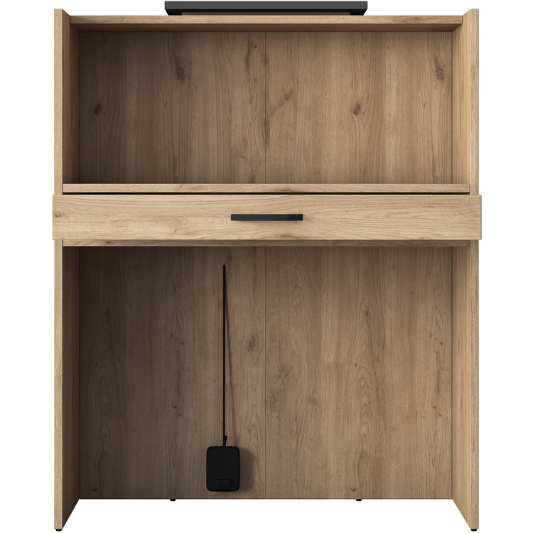 Стол-ресепшн Mirage Meble MA101 LED (Walnut/Dark Grey)