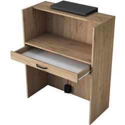 Стол-ресепшн Mirage Meble MA101 LED (Walnut/Dark Grey) Thumb