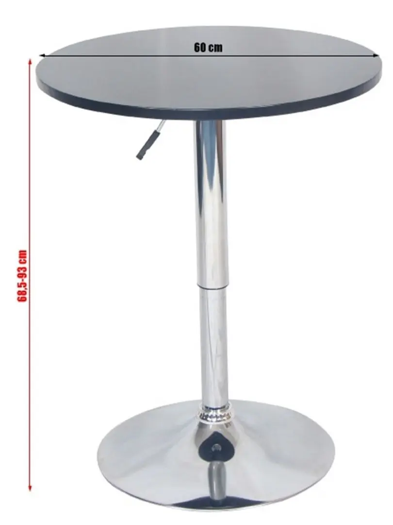 Masa de bar Mobhaus Brany New (Black) - 2