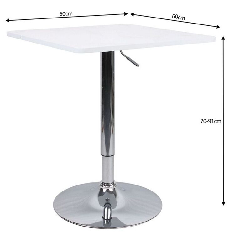 Masa de bar Mobhaus Florian 2 New (White)