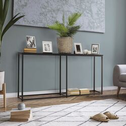 Консольный стол Mobhaus Busta (Dark Graphite/Black) Thumb