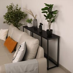 Консольный стол Mobhaus Busta (Dark Graphite/Black) Thumb