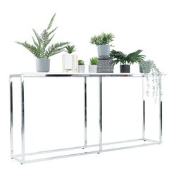 Masa auxiliara Mobhaus Kornis (White/Chrome) Thumb