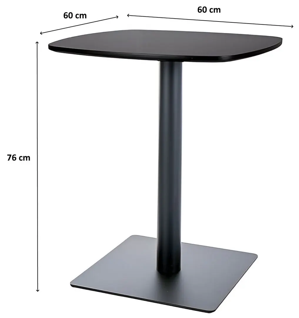 Masa de bar Signal BT-001 60x76 (Black)