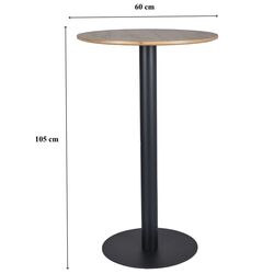 Masa de bar Signal BT-005 (Artisan Oak/Black) Thumb