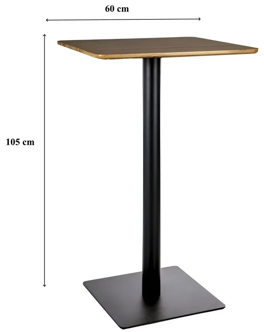 Masa de bar Signal BT-006 (Artisan Oak/Black)