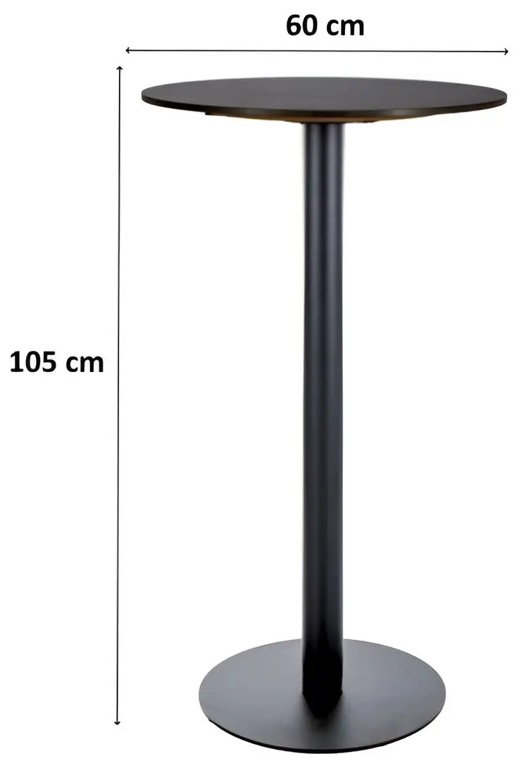 Барный стол Signal BT-007 Fi 60 (Black) - 2