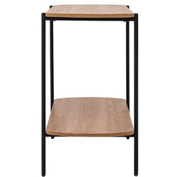 Masa auxiliara Tempo Kondela Holar (Acacia/Black) Thumb