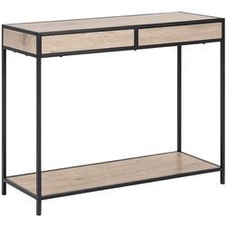 Masa auxiliara Tempo Kondela Nartan (Oak/Black)