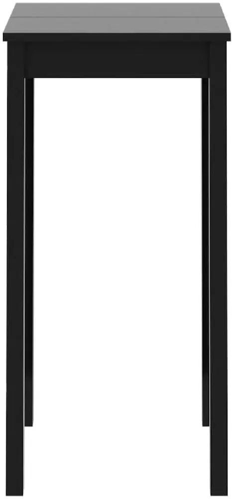 Masa de bar VidaXL 240379 (Black)