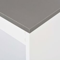 Барный стол VidaXL 280216 (White/Grey) Thumb