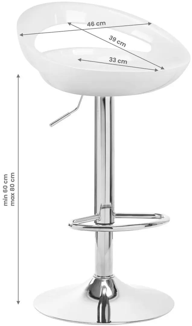 Барный стул 4Rico QS-B01 (White)