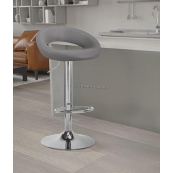 Барный стул 4Rico QS-B10 141197 (Grey/Chrome)