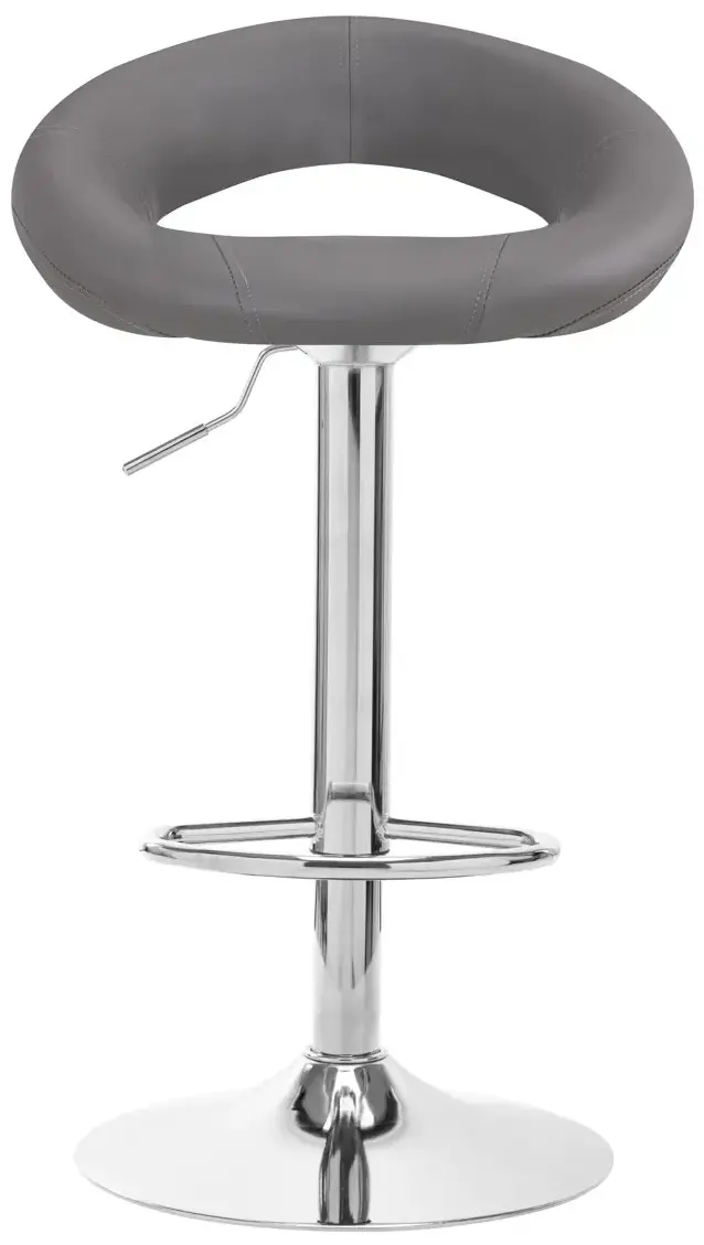 Scaun de bar 4Rico QS-B10 141197 (Grey/Chrome) - 5