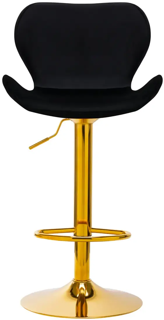 Барный стул 4Rico QS-B15 141185 Velvet (Black/Gold)
