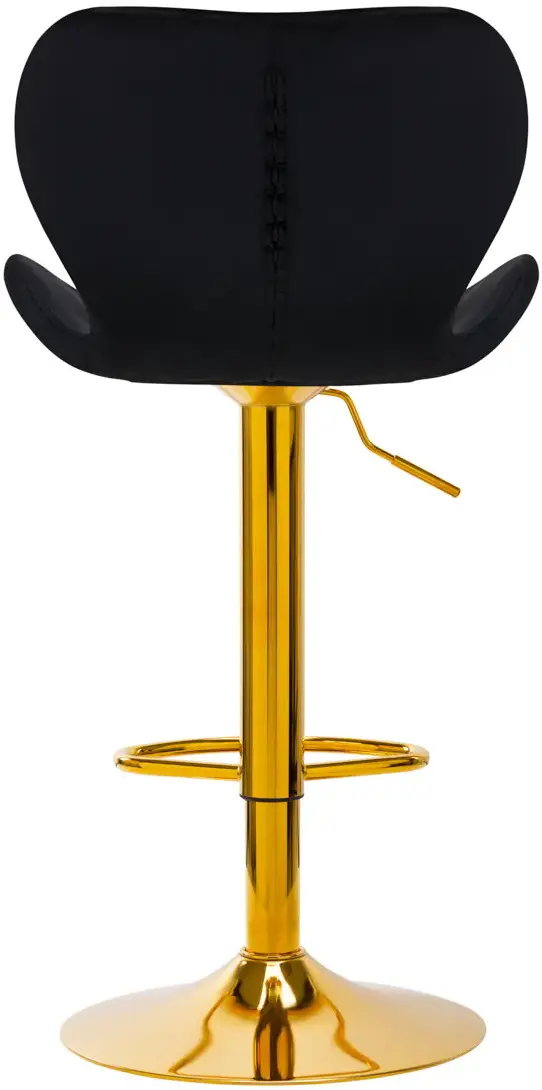 Барный стул 4Rico QS-B15 141185 Velvet (Black/Gold)
