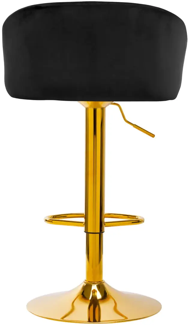 Барный стул 4Rico QS-B16g 141188 Velvet (Black/Gold)