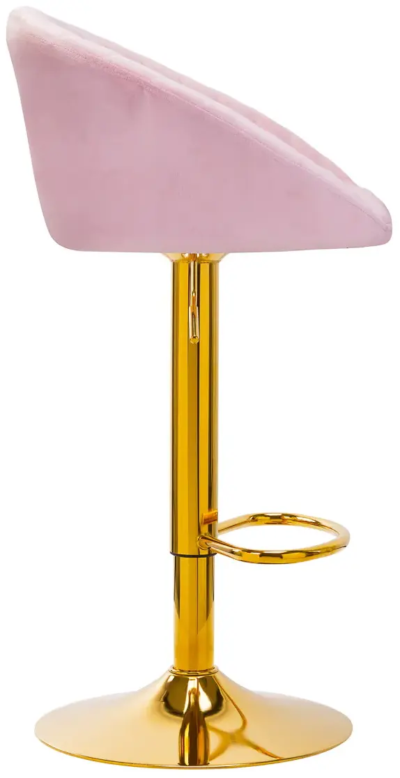 Барный стул 4Rico QS-B16G 150120 (Pink/Gold)