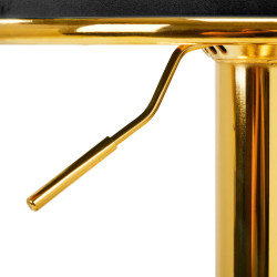 Scaun de bar 4Rico QS-B313a 147826 Velvet (Black/Gold) Thumb