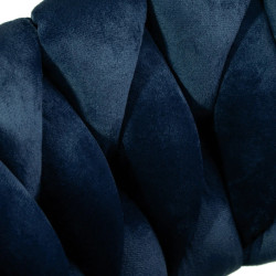 Scaun de bar 4Rico QS-B313a 147827 Velvet (Dark Blue/Gold) Thumb