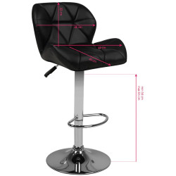 Scaun de bar Activeshop M01 132517 (Black) Thumb