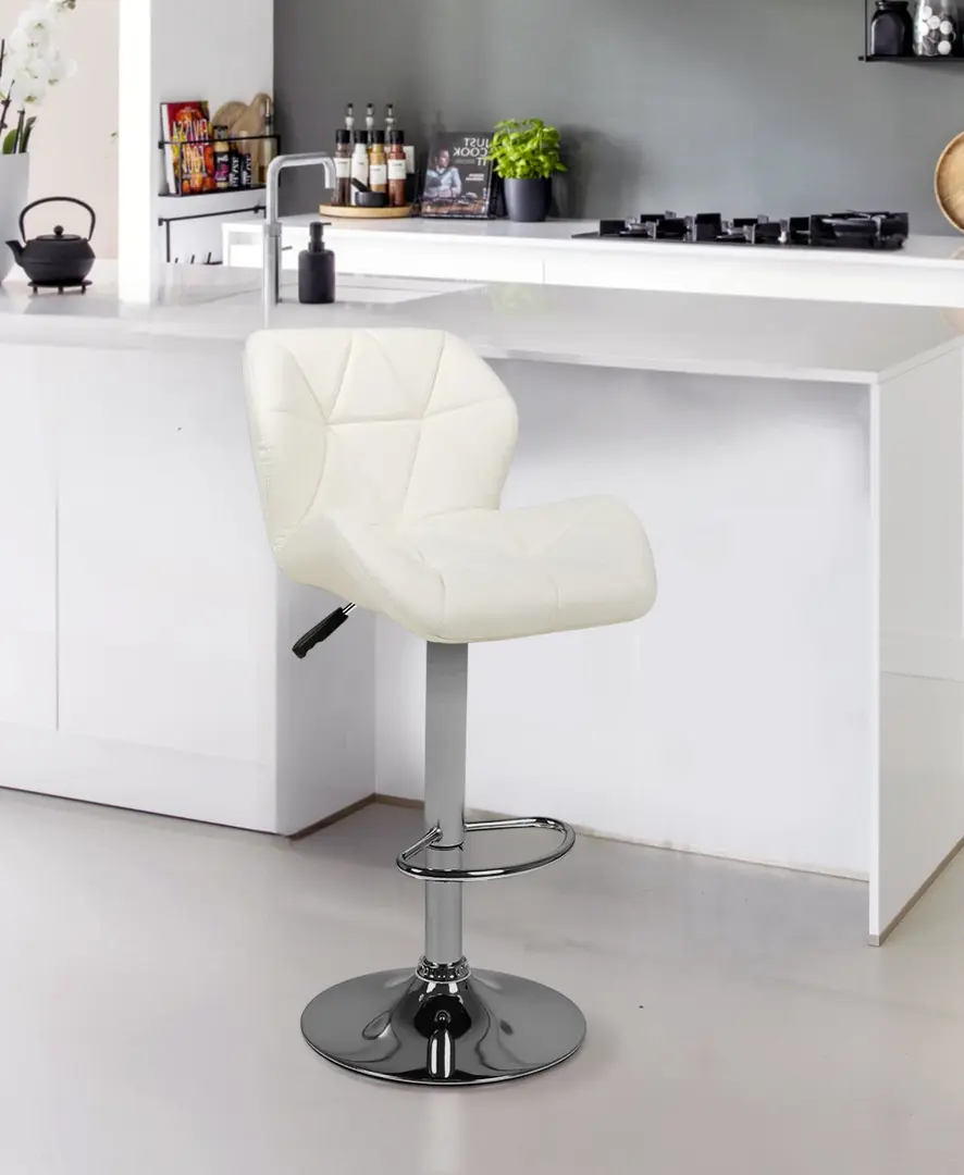 Scaun de bar Activeshop M01 132518 (White)