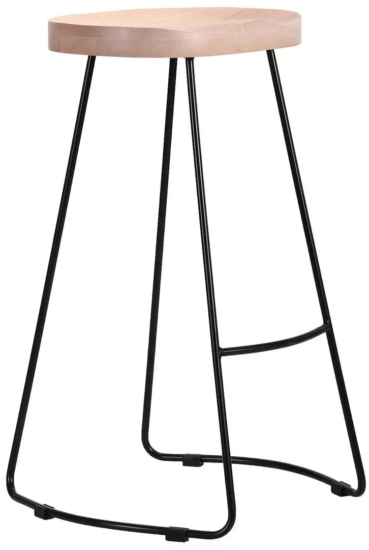 Scaun de bar AMF Jam (Black/Natural)