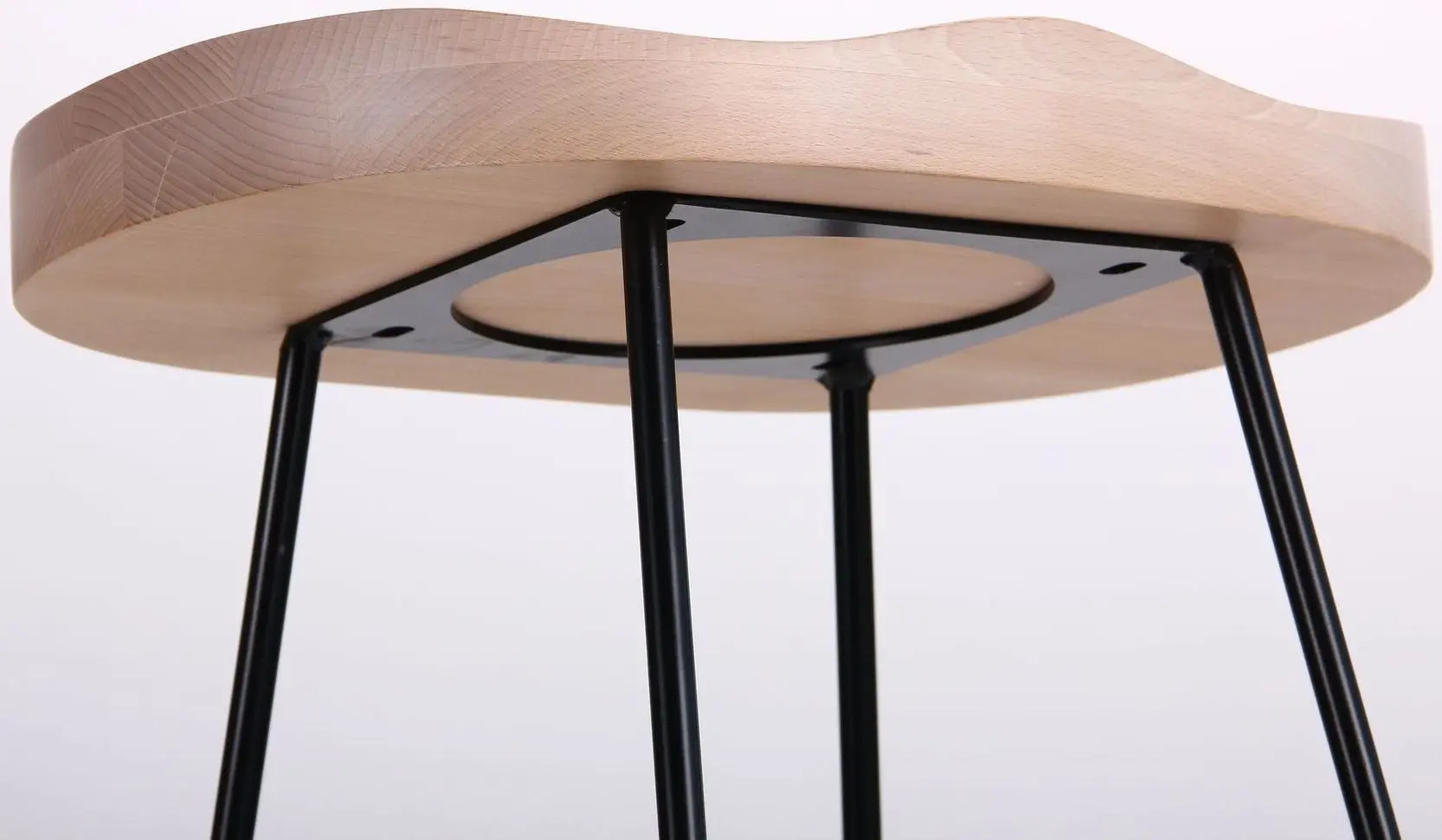 Scaun de bar AMF Jam (Black/Natural)