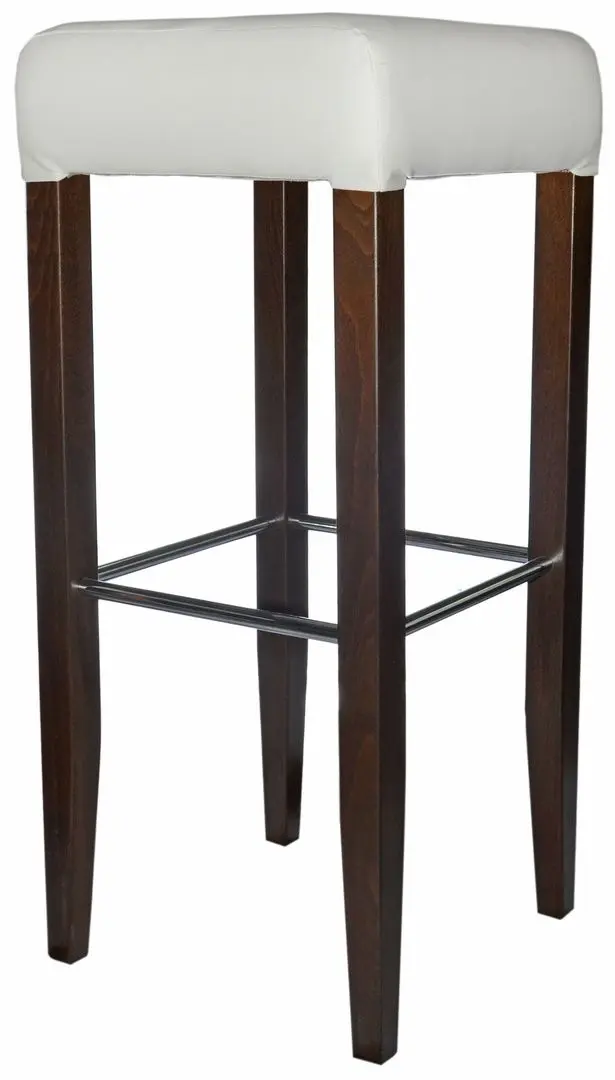 Scaun de bar Barum Jan Ohne Lehnge (White)