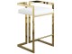 Scaun de bar Casa Moora IDS9 (White/Gold)