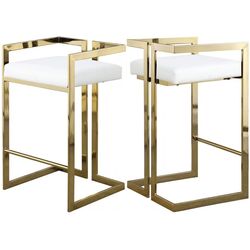 Барный стул Casa Moora IDS9 (White/Gold) Thumb