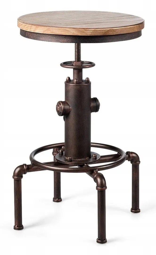 Scaun de bar Costway HW61827CF (Brown)