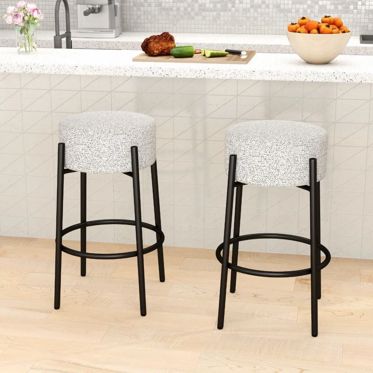 Барный стул Costway JV11749GR (Grey)