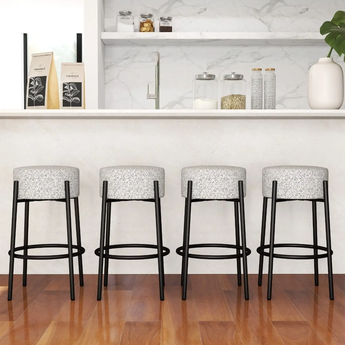 Барный стул Costway JV11749GR (Grey)