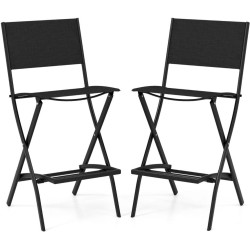 Комплект барных стульев Costway NP11341DK-2 (Black) Thumb