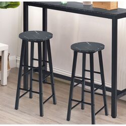 Set scaune de bar Costway HW63901BK (Black) Thumb