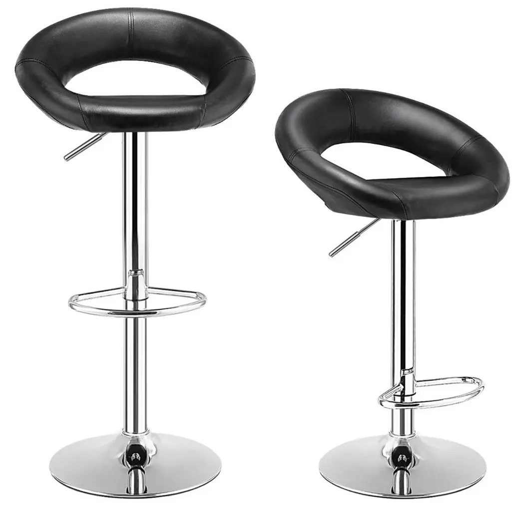 Набор барных стульев Costway JV10344BK-2 (Black)