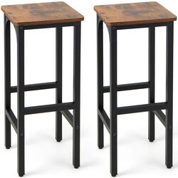 Набор барных стульев Costway JV10666CF-2 (Brown/Black) Thumb