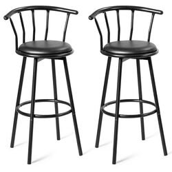 Set scaune de bar Costway JV11026 (Black) Thumb