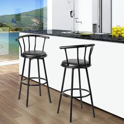 Set scaune de bar Costway JV11026 (Black) Thumb
