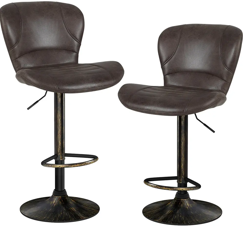 Набор барных стульев Costway JV11510CF-2 (Brown)