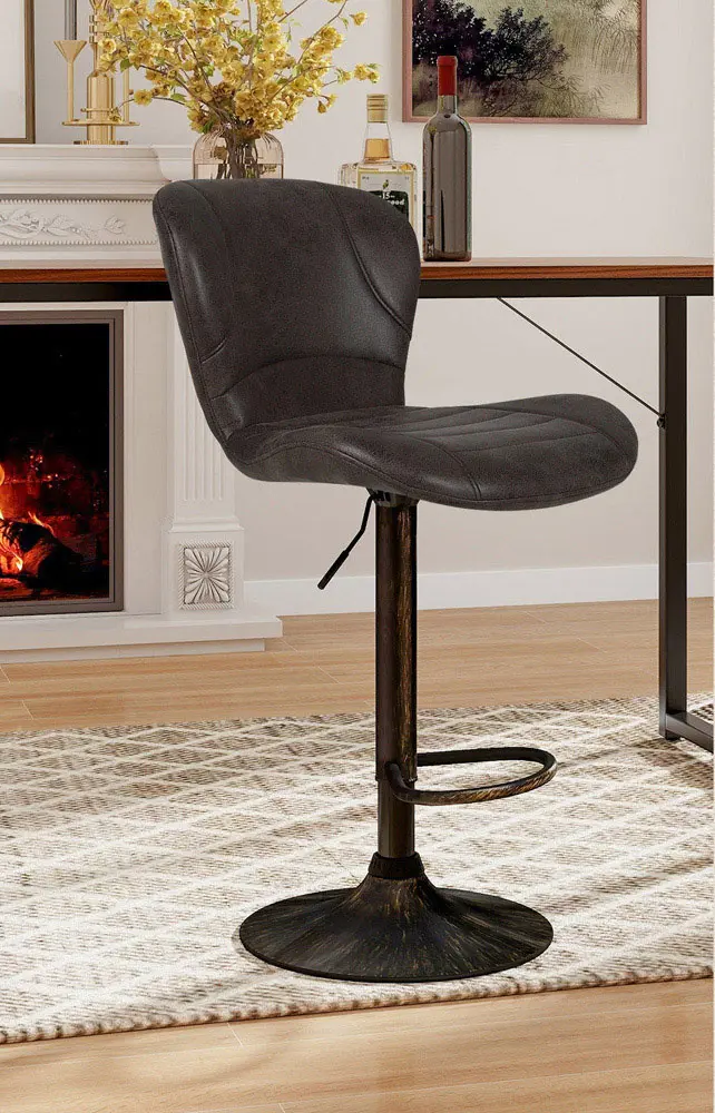 Набор барных стульев Costway JV11510CF-2 (Brown)