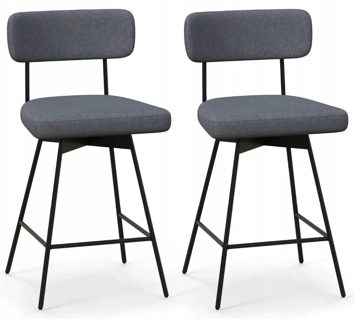 Набор барных стульев Costway JV11622GR-2 (Grey)