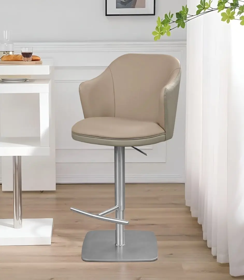 Scaun de bar DP Boss C118A-55 (Dark Gray/Gray)