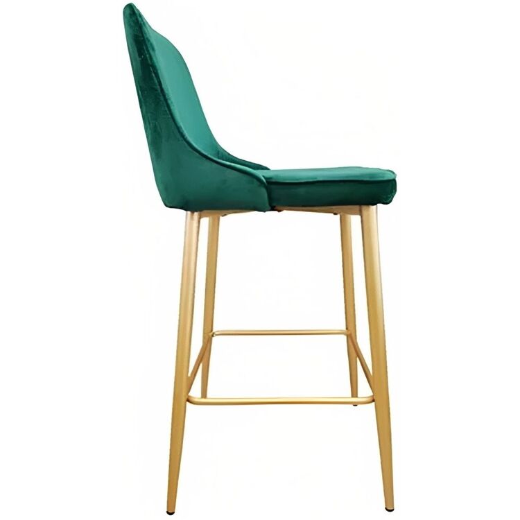Барный стул DP Clasic (Green/Golden)