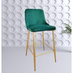 Барный стул DP Clasic (Green/Golden) Thumb